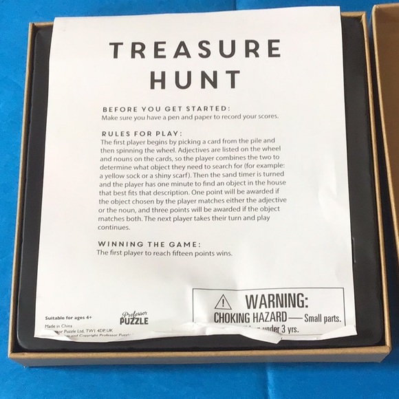 COPY - ๐2/10.00๐ Treasure Hunt Board Game, bundle โญ๏ธ๐๐๐ sale! - Picture 2 of 6
